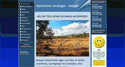 Desktop Screenshot of nerskogenhytter.com